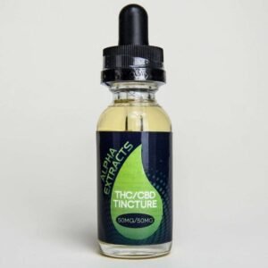 Alpha Extracts CBD/THC Hybrid Tincture (50mg/50mg) by Alpha Extracts