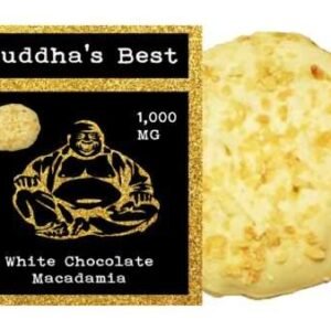 White Chocolate Macadamia – Buddha’s Best Edibles (1,000 mg THC)